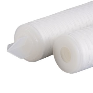 40-Inch Pleated Filter Cartridge High Efficiency Water Treatment Filter For Chemical And Electroplating Plants - Product Image 5