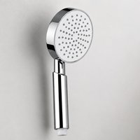 Ensemble de douche à main haute pression avec filtre, en acier inoxydable chromé, support mural réglable et tuyau flexible pour salle de bain