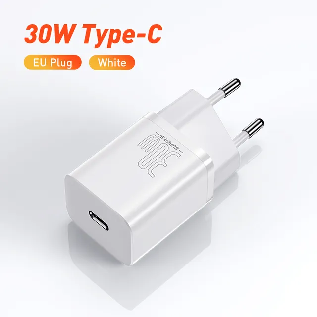 Siêu si 30W USB C Sạc adapter cho Iphone 14 13 12 Pro Max ipad loại C QC 3.0 PD sạc nhanh cho Baseus sạc