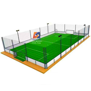 Hot bán thể thao bóng đá lĩnh vực Tùy chỉnh bóng đá sân bóng đá lồng trong nhà bóng đá tòa nhà nhà tùy chỉnh kích thước - Product Image 2