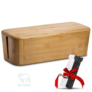 Organisateur de bureau en bambou durable pour le stockage de crayons et de documents - Product Image 5