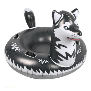 بولي كلوريد الفينيل أنبوب نفخ الثلج الثلج واحد أجش الذئب الكلب حلقة التزلج سميكة الباردة زلاجات - Product Image 6