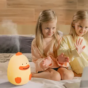 Thiết Kế Sáng Tạo Duck Shape Aroma Diffuser 100Ml Cool Mist Humidifier Essential Oil Diffuser Cho Trẻ Em Quà Tặng Giáng Sinh