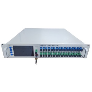 Amplificador óptico de 2U y 1550nm, combinador de 1577 1270NM, 10G, CATV EDFA, WDM, 16 puertos, 13 ~ 24DBM, para red FTTH Triple Play - Product Image 6