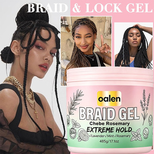 Luxfume Gel para Trenzas Grande de 17.1oz, Marca Privada, Fijación Extrema, Gel Fuerte para Trenzas y Locs, con Agua de Arroz Nutritiva para el Cabello - Product Image 4