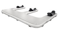 Plateforme flottante renforcée pour deux jet-skis, idéale pour lac, océan, marina, quai flottant pour embarcations