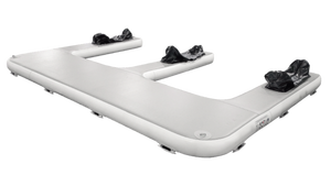 Plateforme flottante renforcée pour deux jet-skis, idéale pour lac, océan, <span class=keywords><strong>marina</strong></span>, quai flottant pour embarcations - Product Image 2