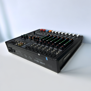 LAIKESI -M808FX มิกเซอร์เสียงระดับมืออาชีพ ตัวเครื่องโลหะ 8 ช่องสัญญาณ พร้อมพลังงาน <span class=keywords><strong>Phantom</strong></span> 48V ฟังก์ชันบันทึกเสียง 16DSP ฟังก์ชันปิดเสียง เชื่อมต่อกับคอมพิวเตอร์ - Product Image 3