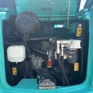Nouveau stock d'excavatrices Kobelco SK75 d'occasion, modèle Caterpillar 2022, poids opérationnel de 7 tonnes, moteur PLC, boîte de vitesses - Product Image 6