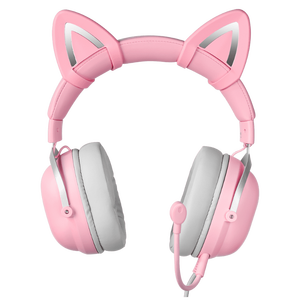 Audífonos para Juegos <span class=keywords><strong>ONIKUMA</strong></span> <span class=keywords><strong>X11</strong></span> Cat Casque, RGB, Cableados, Estéreo, para PC, con Micrófono - Product Image 1