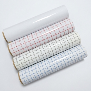 Film de transfert vinyle transparent à grille carrée rouge, facile à décoller, sans résidu, idéal <span class=keywords><strong>pour</strong></span> débutants, <span class=keywords><strong>pour</strong></span> <span class=keywords><strong>Cricut</strong></span> <span class=keywords><strong>Maker</strong></span>, gobelets et verres - Product Image 6