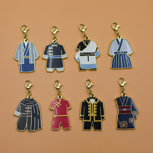 Llavero Metálico Personalizado con Diseño de Traje Nacional, Recuerdo de País, Regalo para Japón, Corea, Vietnam, Tailandia, Camboya - Product Image 3