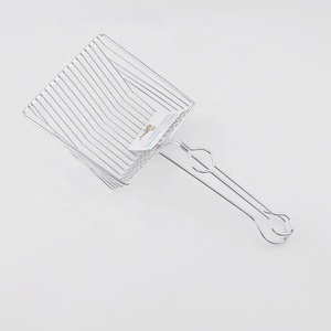 Product Cleaning stainless steel pet cat litter scooper pet poop scooper - Product Image 4