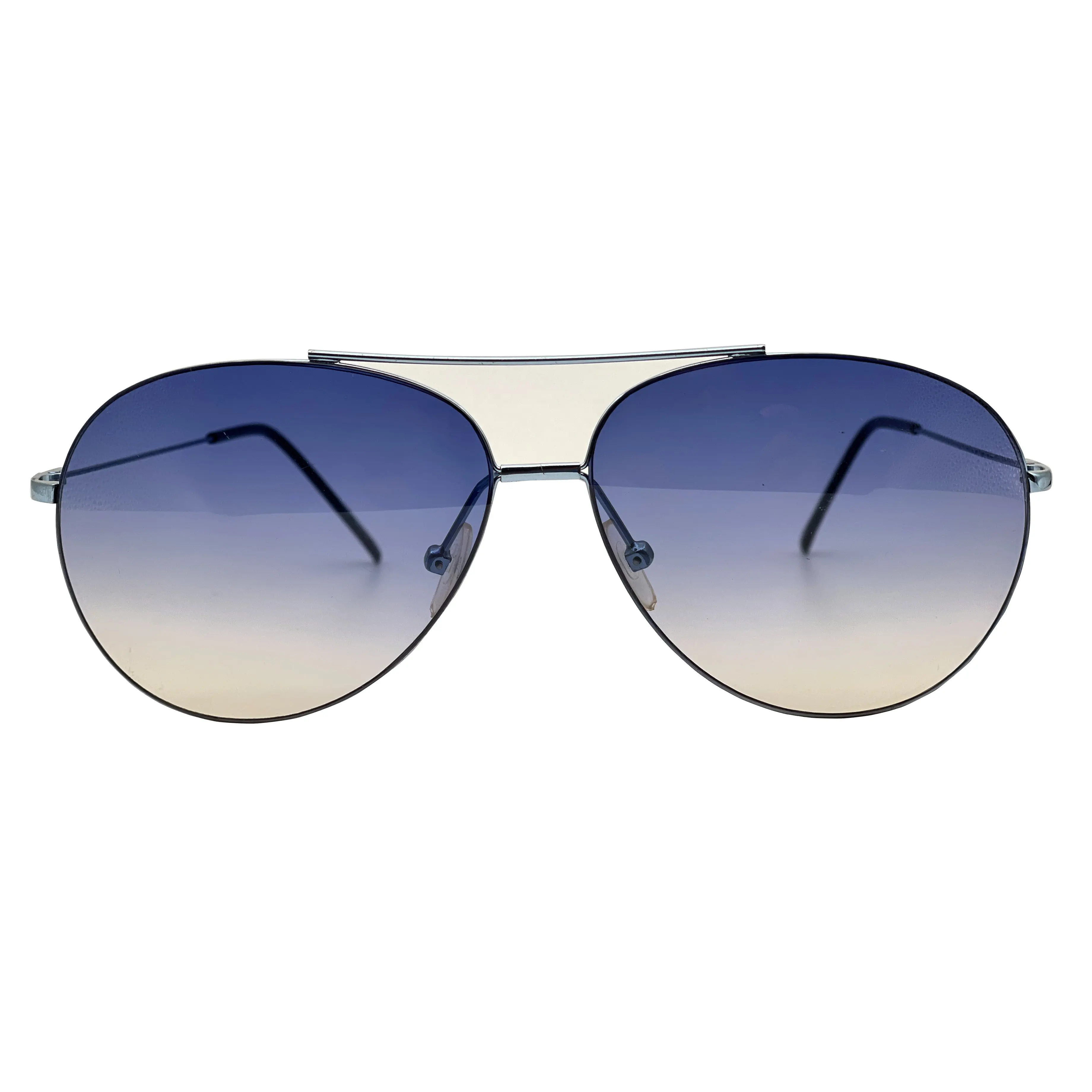 Manufacturer Custom Fashion Sunglasses Men Women Eyewear Metal Sunglasses With UV400 Polarized Blue Lens Sunglasses