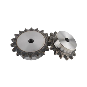 Pignon à une rangée en acier 45, 12A, 16-25 dents, non <span class=keywords><strong>standard</strong></span>, engrenage de chaîne personnalisé - Product Image 3