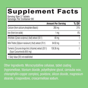 High quality OEM/ODM <b>Drink</b> Natural milk thistle turmeric tablets Essential Liver Protection & liver detox support tablets - Product Image 2