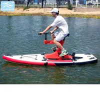 Vélo aquatique SUP pliable Lumark en forme de planche de surf, avec cadre en plastique, pour une performance optimale en station balnéaire – Fabrication chinoise
