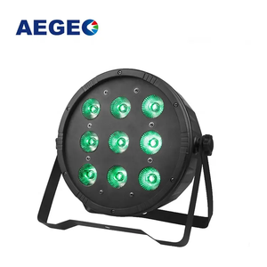 Nouveau 9x10w 4in1 Rgbw 4in1 Dmx Led Flat Par Light Pour Stage Disco Party Club - Product Image 3