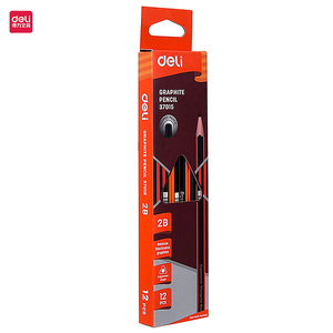 Ensemble de <span class=keywords><strong>dessin</strong></span> au crayon Deli E37015 E37016, une boîte de <span class=keywords><strong>crayons</strong></span> à mine de graphite pour étudiants HB 2B, papeterie - Product Image 5