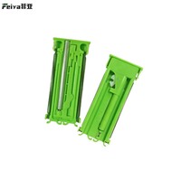 Amortisseur hydraulique à double ressort OEM/ODM - Acier inoxydable galvanisé et raccords en plastique pour système de quincaillerie de porte coulissante