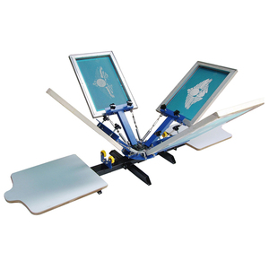 DGRUIDA NS402-S 4 Colors 2 Station <strong>Rotate</strong> <strong>Screen</strong> <strong>Printing</strong> <strong>Machine</strong> - Product Image 4