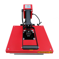 Nouvelle presse à chaud électrique manuelle portable compacte A3 15x15 à plat pour sublimation textile en nylon