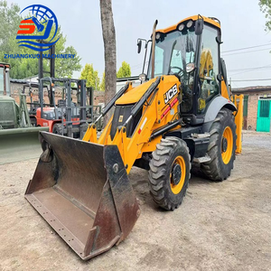 Chargeuses originales d'occasion à bas prix Chargeur rétrocaveuse JCB3CX d'occasion JCB3CX JCB4CX Chargeur rétrocaveuse sur pneus d'occasion importé à vendre - Product Image 3