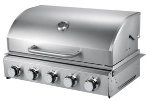 Barbecue extérieur à gaz intégré à 2 3 4 5 brûleurs Vente en gros au détail Bas quantité minimale de commande Personnalisé Cuisinière à gaz Four Barbecue Grill - Product Image 2