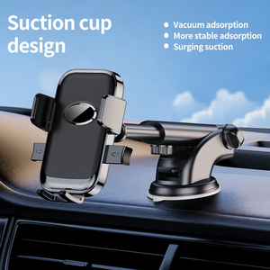 Supporto per telefono auto auto autoadesivo con gancio di presa d'aria tipo pannello strumenti a ventosa combinazione di supporto per auto - Product Image 5