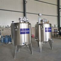 Cuve de pasteurisation électrique en acier inoxydable pour la transformation commerciale des aliments liquides