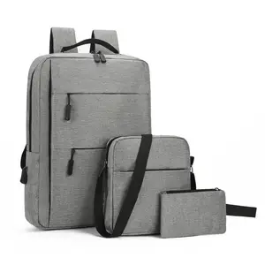 YM 3 In 1 dizüstü sırt çantası Set için yüksek kalite ucuz fiyat çanta Laptop sırt çantası Laptop çantası kadınlar için