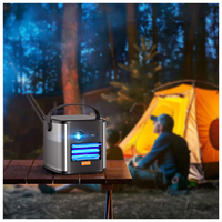Mini projecteur portable BYINTEK U80 Max avec batterie 15000 mAh, 4K DLP 3D, Smart Android 11, mise au point automatique, pour le camping en plein air, projecteur de films professionnel