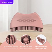Brosse de massage lymphatique et Gua Sha pour le visage, les yeux et le cou