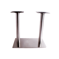 Pieds de meubles en acier inoxydable au design moderne pour comptoir, table, bar de cuisine, accessoires avec installation facile et robuste