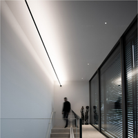 Flexible Skyline Linéaire Lumière Applique Chaude LED Rondelle Murale pour Salon Hôtel Éclairage Décoratif Chambre Application