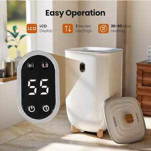 Chauffe-serviettes ODM/OEM personnalisé PP + acier inoxydable 40L capacité de mise à niveau chauffe serviettes et couvertures sèches chauffantes en seau chauffe serviettes de spa - Product Image 5