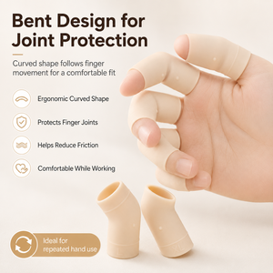 Protège-orteils réutilisables en silicone avec ajusteur pour spa des pieds, pédicure, massage, soulagement des peaux gercées, de l'eczéma et de l'arthrite - Product Image 4