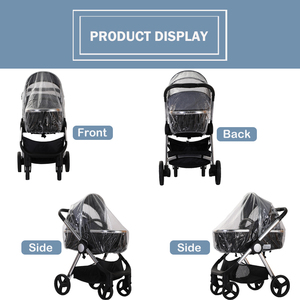 Outdoor keep <span class=keywords><strong>baby</strong></span> rainy day travel universale 1 pezzo accessorio per passeggino universale con copertura antipioggia per passeggini - Product Image 6