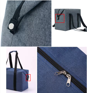 Sac isotherme pliable pour courses, livraison de repas et plage - Product Image 3