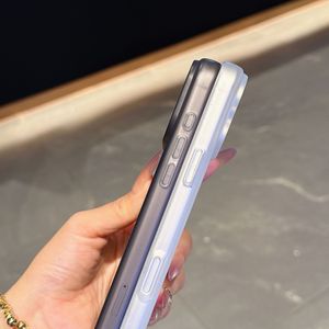 Suitable for iPhone 17/16 case 15 Pro corrugated pattern soft case for iPhone 14 high-transparency quick-change big <b>window</b> - Product Image 2