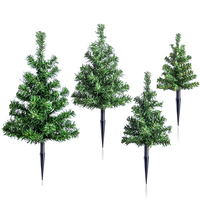 Ganglong 20/25/30/40cm Niedlicher Mini Grüner Künstlicher Weihnachtsbaum für Schreibtisch Geschenke Festliche Partydekorationen Zuhause Neu