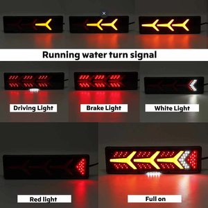 Nueva Luz Trasera LED de 24V para Camión, Luz de Freno, Reversa y Niebla, IP67 Impermeable, Alta Calidad, Fácil Instalación para Camión y Tractor - Product Image 6
