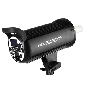 Flash de studio Godox <span class=keywords><strong>SK300II</strong></span> 300Ws, flash photo sans fil 2.4G intégré avec système X pour la photographie de portraits et de produits - Product Image 1