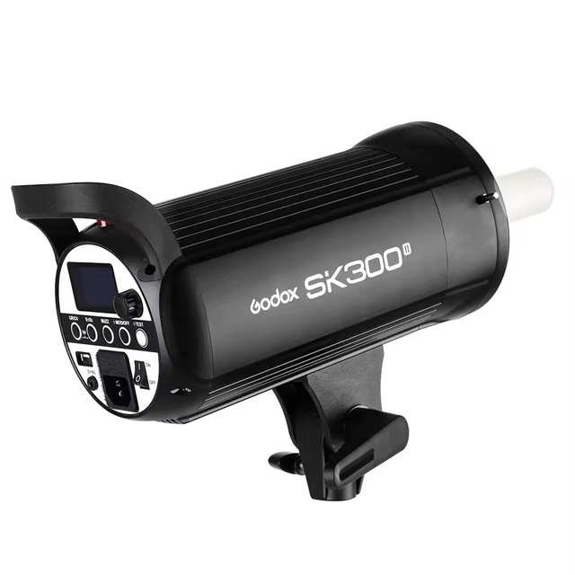 Godox SK300II 300Ws Studio Strobe Flash Light, Built-in 2.4G Wireless X System Photo Flash for Portrait Product Shooting