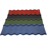 Feuille de tuile de toit en métal ardoise moderne Offre Spéciale couleur matériaux de construction revêtus de pierre pour la construction de maisons au Nigeria et au Kenya
