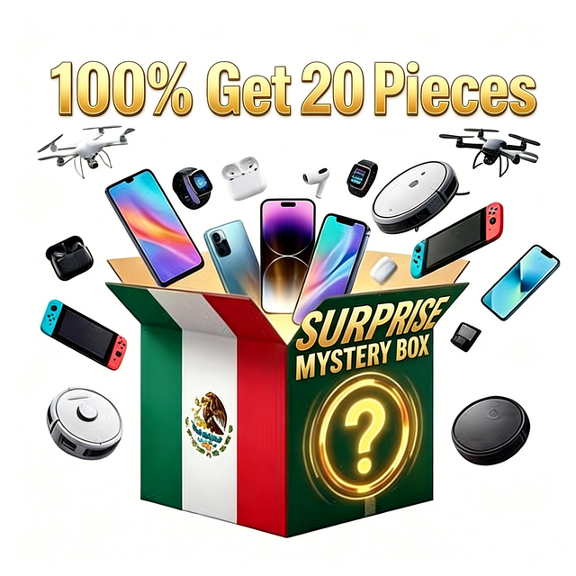 20-piece Digital Mystery Box 2026 SLB-4 Lucky Mystery Box Hot Sale Smart Watches Earphone Exciting Electronics Kit Bundle Gift