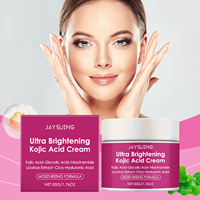 Crema Facial Jayswing con Ácido Kójico, Hidratante, Reparadora, Iluminadora y Blanqueadora para Piel Delicada, 150g, para Mujeres, Venta al Por Mayor