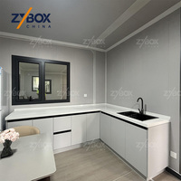 Casa Prefabricada de Lujo ZYBOX de 20 pies/40 pies, Expandible, con 2, 3 o 4 Dormitorios, Casa Modular Prefabricada Tipo Granny Flat