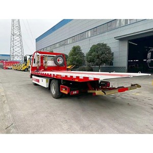 Foton Aumark One-Tow-Two Diesel New Manual Wrecker 4x2 <b>Flatbed</b> Rescue Vehicle Urban Road Recovery <b>Truck</b> - Product Image 4