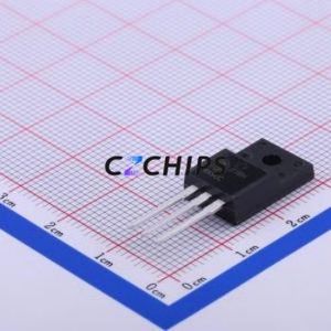 Transistor à effet de champ (MOSFET) à transistor TO-220F-3 FQPF4N90C neuf et original - Product Image 2